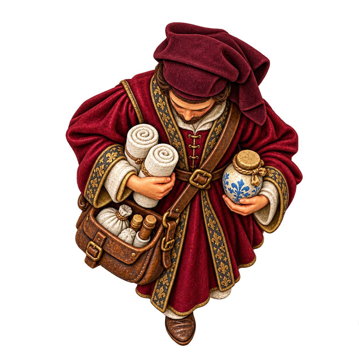 Late French top-down physician