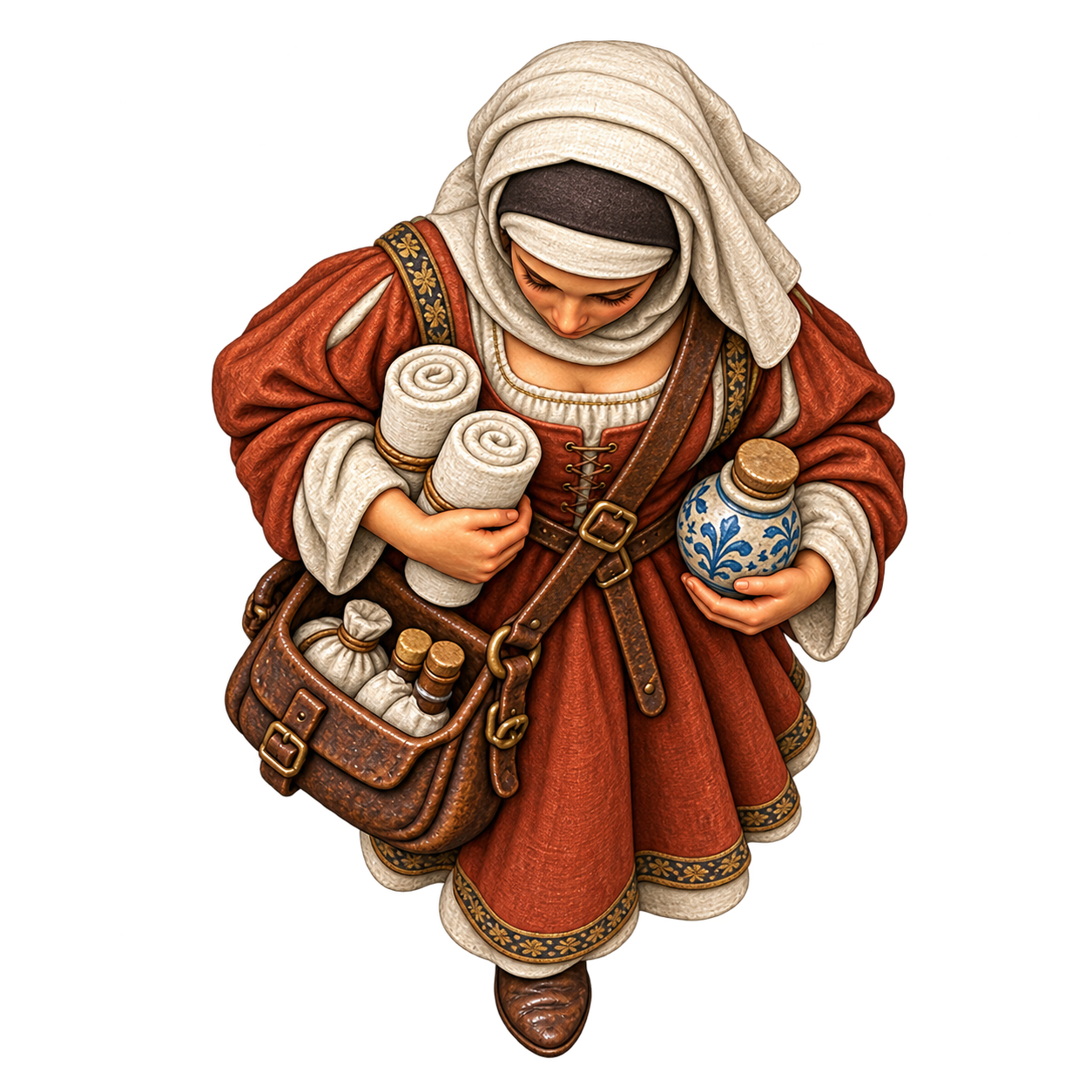 Late Italian top-down physician